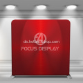 Rote Photobooth Hintergrundkissenspannung